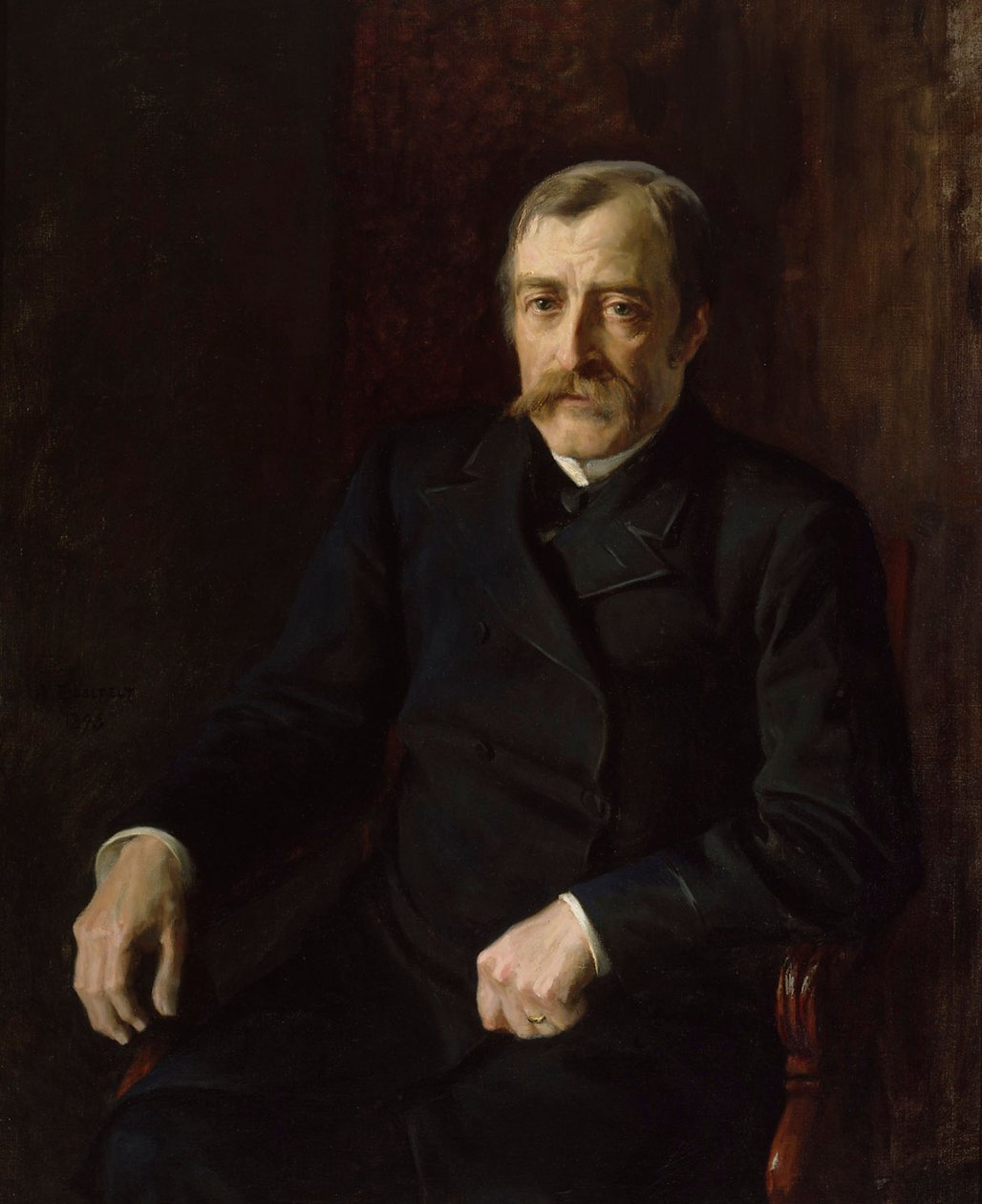 Ritratto del professor Carl Gustaf Estlander da Albert Edelfelt