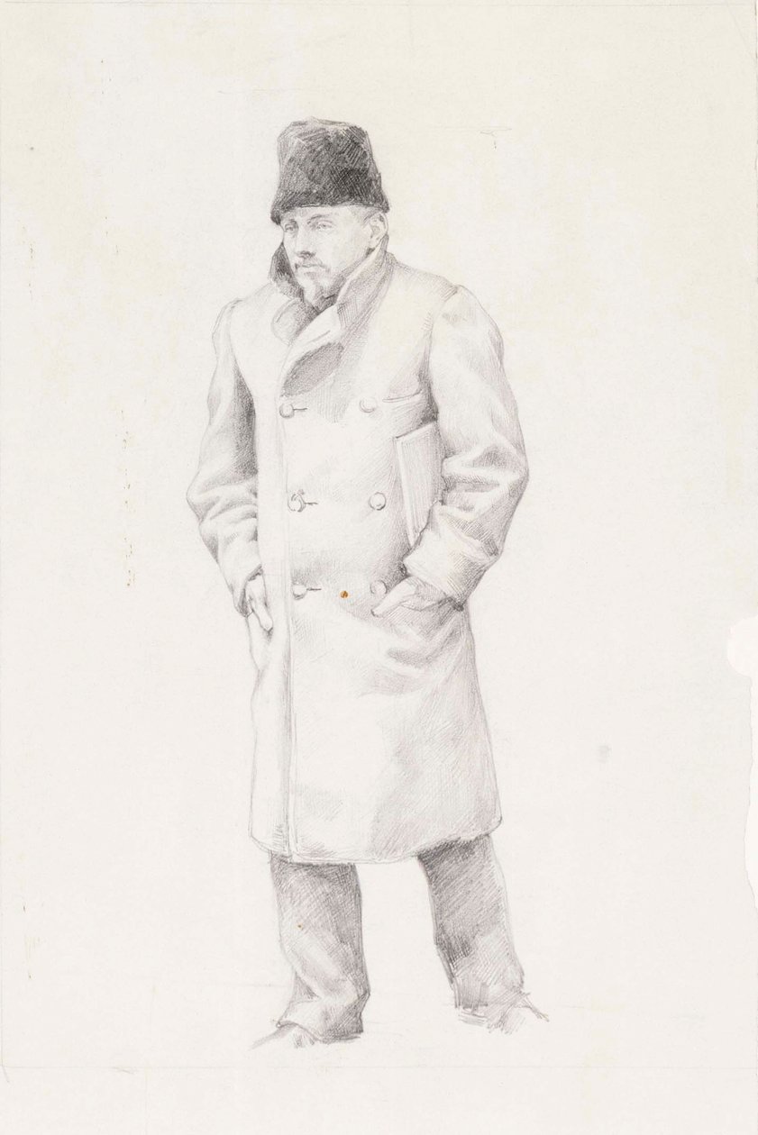 Ritratto di un uomo da Albert Edelfelt