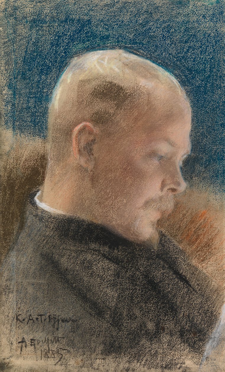 Ritratto dello scrittore Karl A. Tavaststjerna da Albert Edelfelt