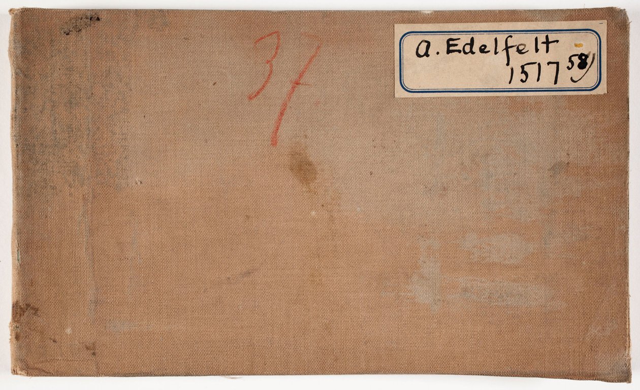 Skizzenbuch da Albert Edelfelt