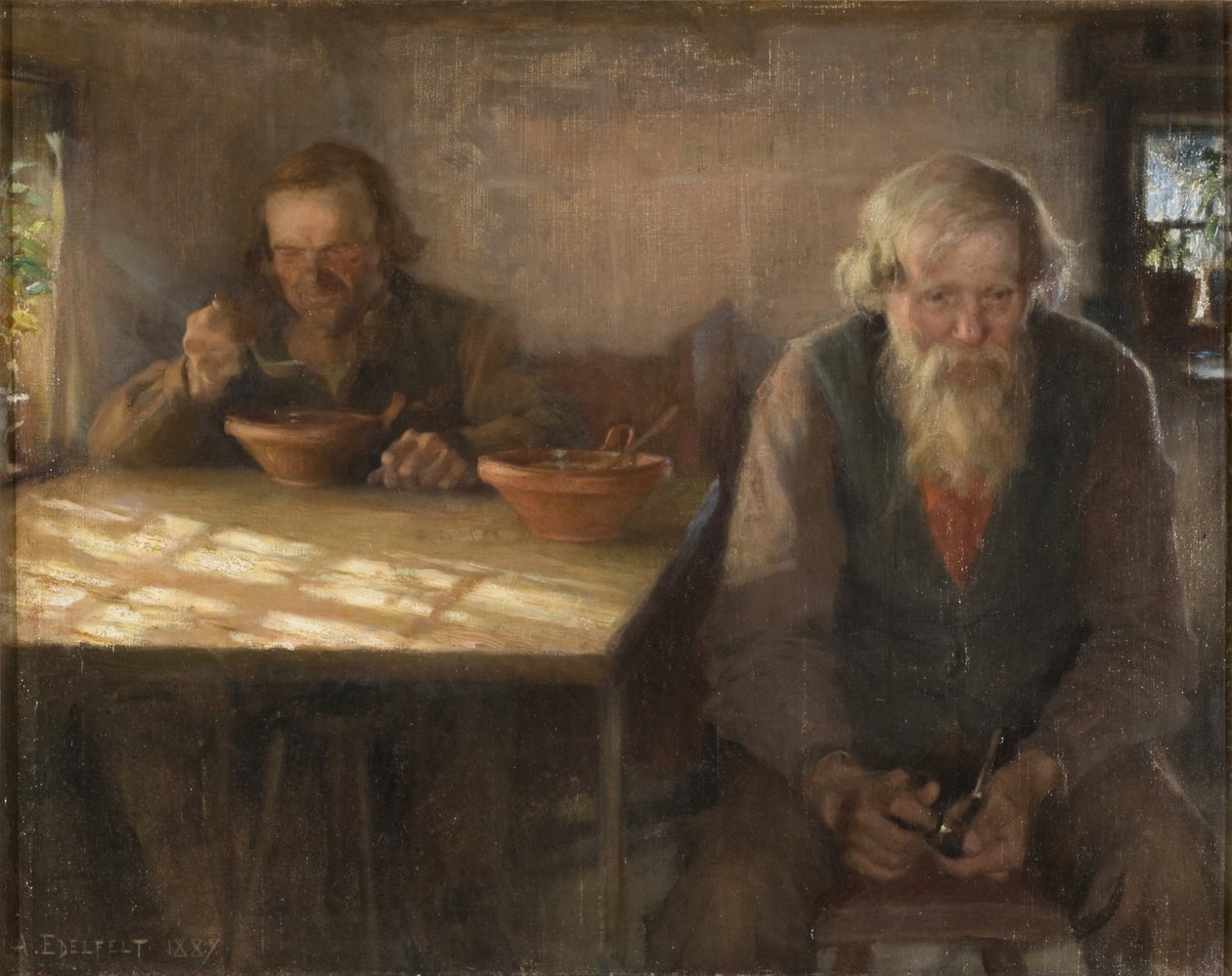 Il giorno di riposo da Albert Edelfelt