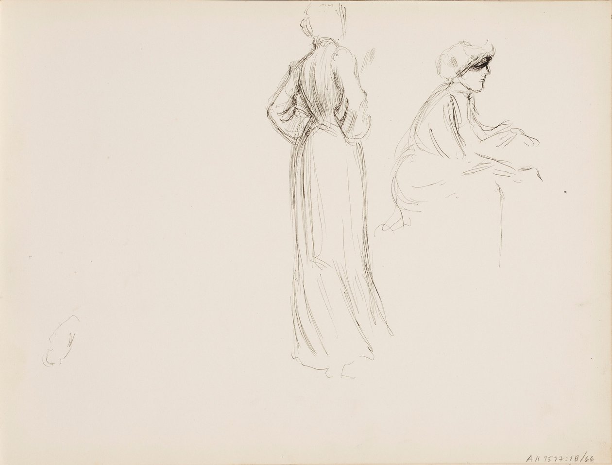 Bozze del personale da Albert Edelfelt