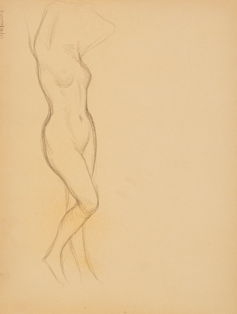 Nudo da Albert Edelfelt