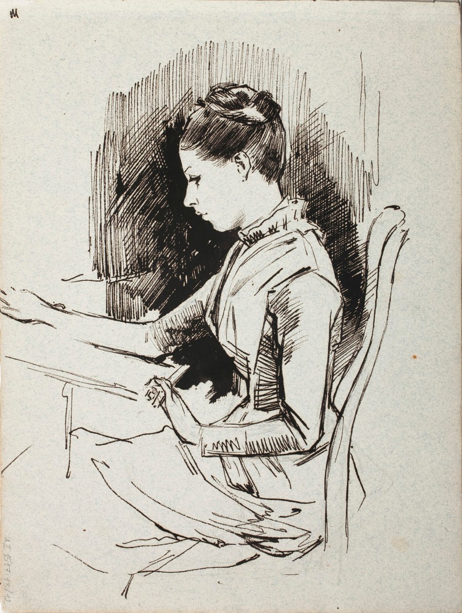 Senza titolo da Albert Edelfelt
