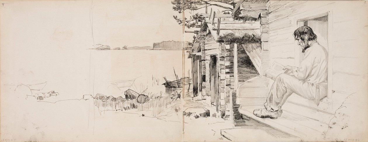 Senza titolo da Albert Edelfelt