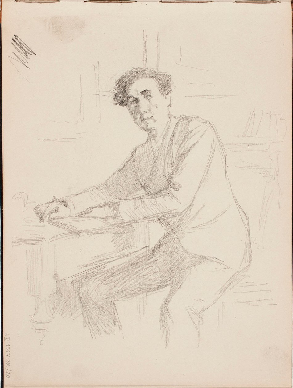 Senza titolo da Albert Edelfelt