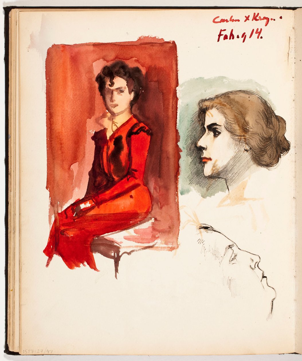 Senza titolo da Albert Edelfelt