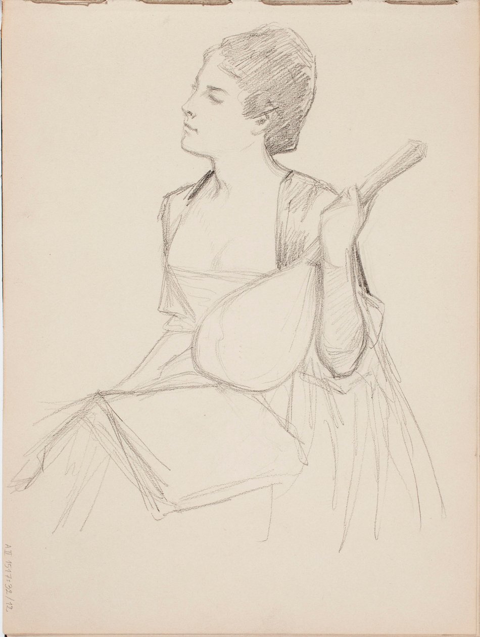 Senza titolo da Albert Edelfelt