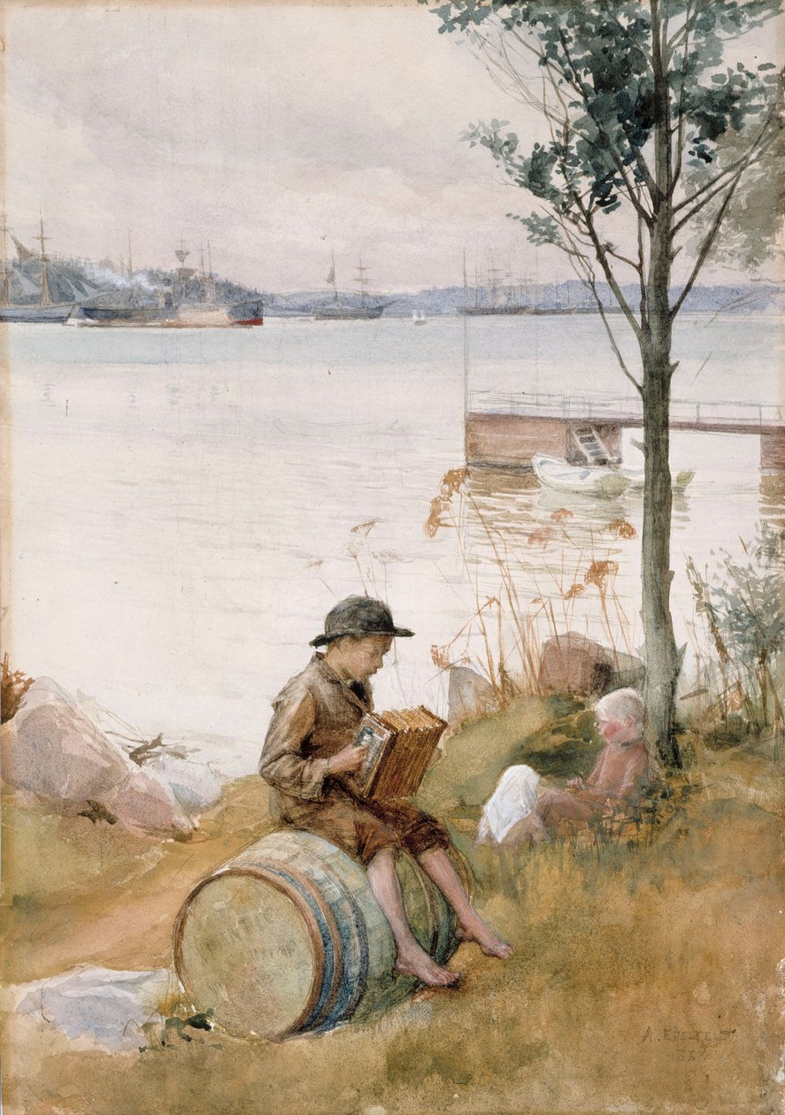 Senza titolo da Albert Edelfelt