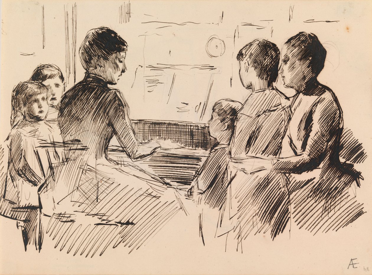Senza titolo da Albert Edelfelt