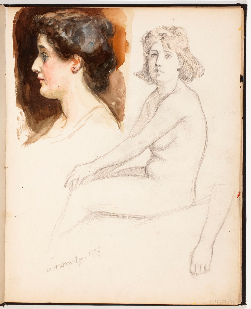 Senza titolo da Albert Edelfelt