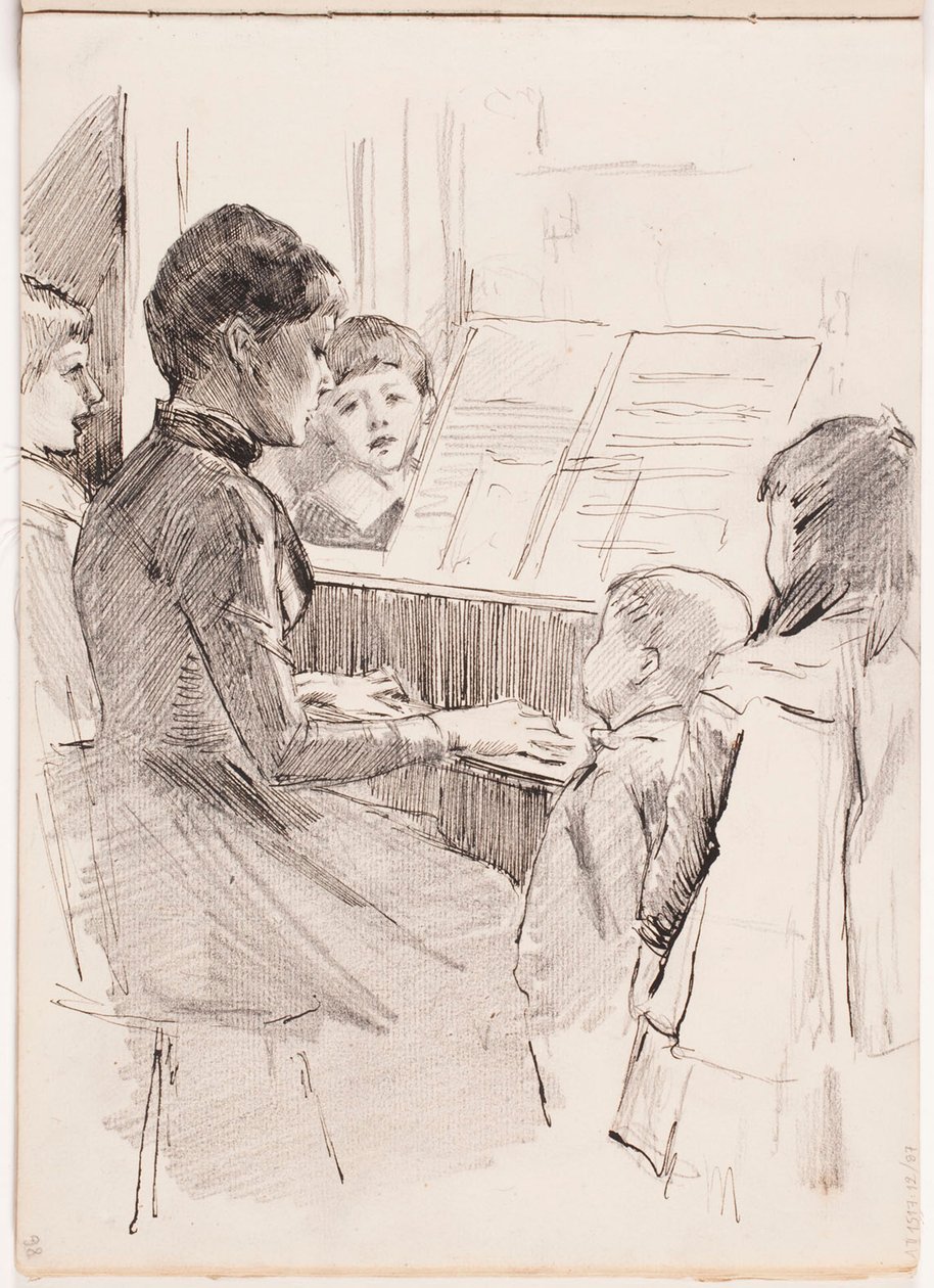 Senza titolo da Albert Edelfelt