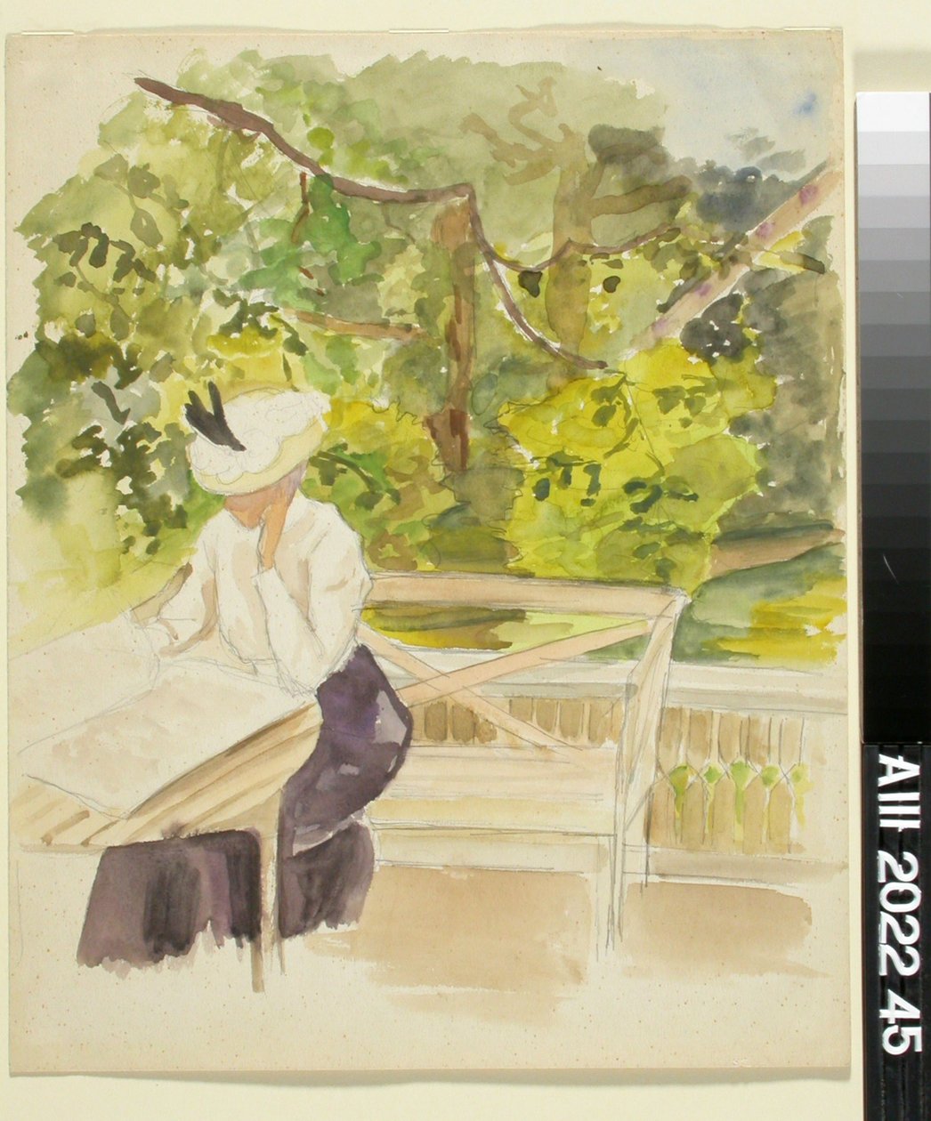 Senza titolo da Albert Edelfelt
