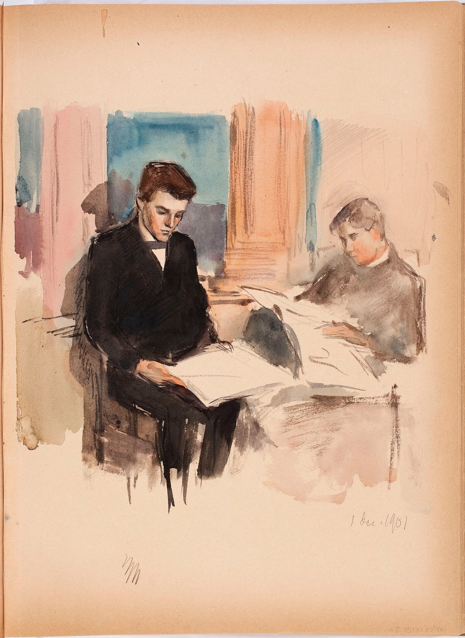 Senza titolo da Albert Edelfelt