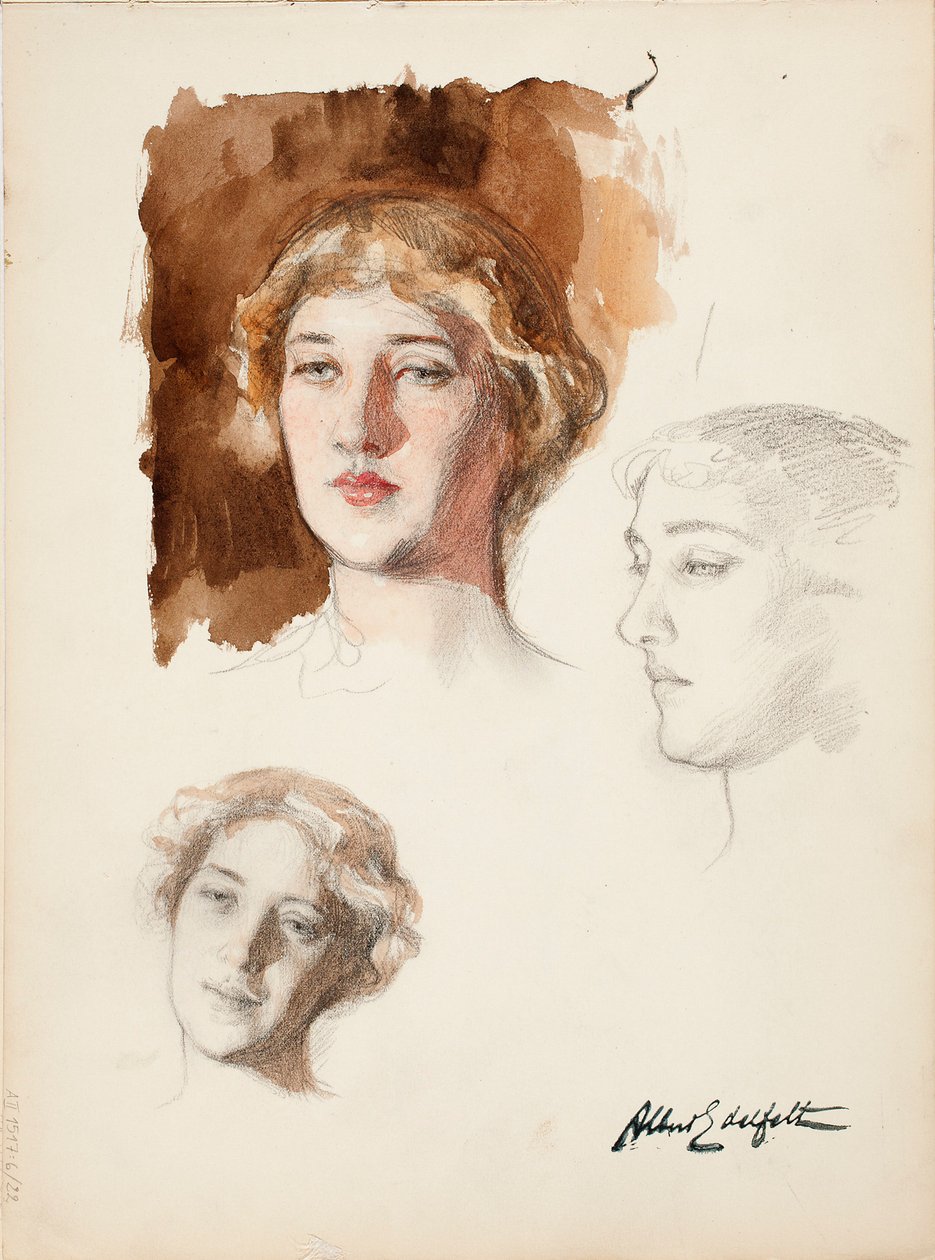 Senza titolo da Albert Edelfelt