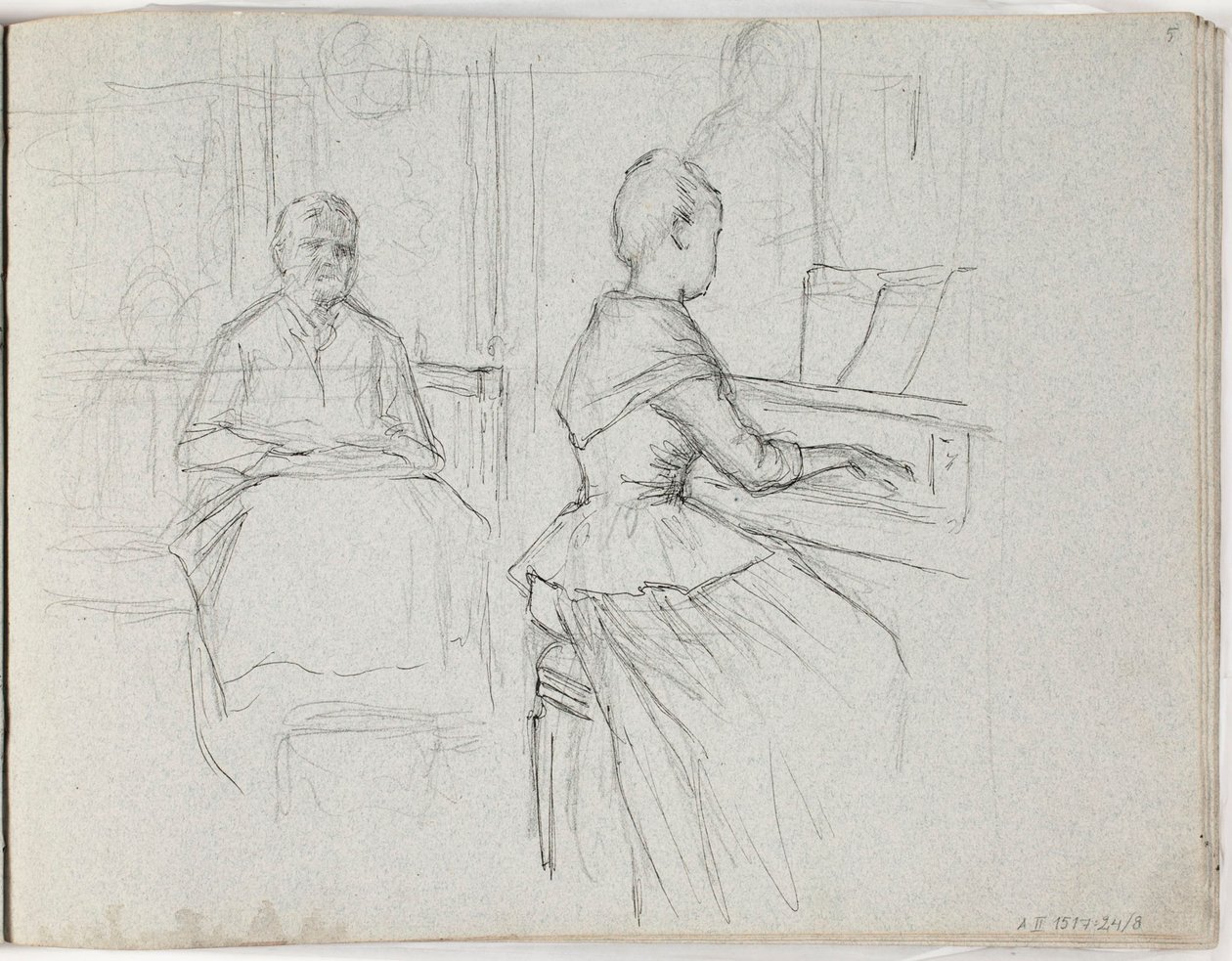 Senza titolo da Albert Edelfelt