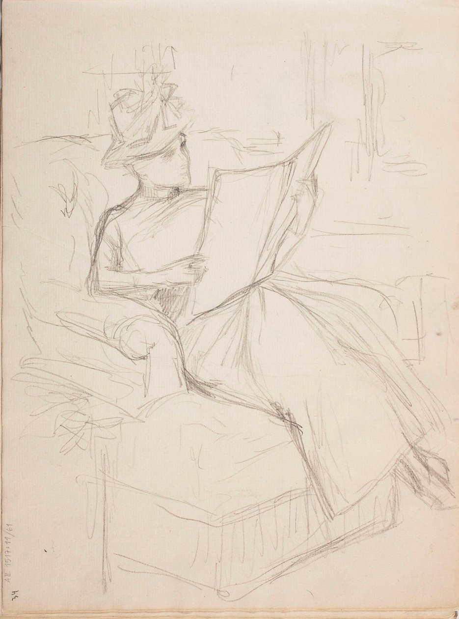 Senza titolo da Albert Edelfelt