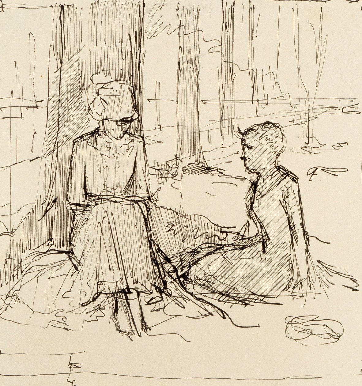 Senza titolo da Albert Edelfelt
