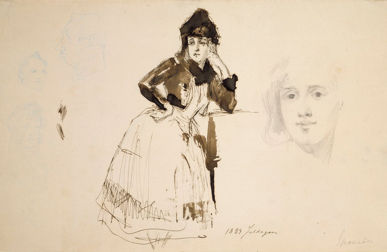 Senza titolo da Albert Edelfelt