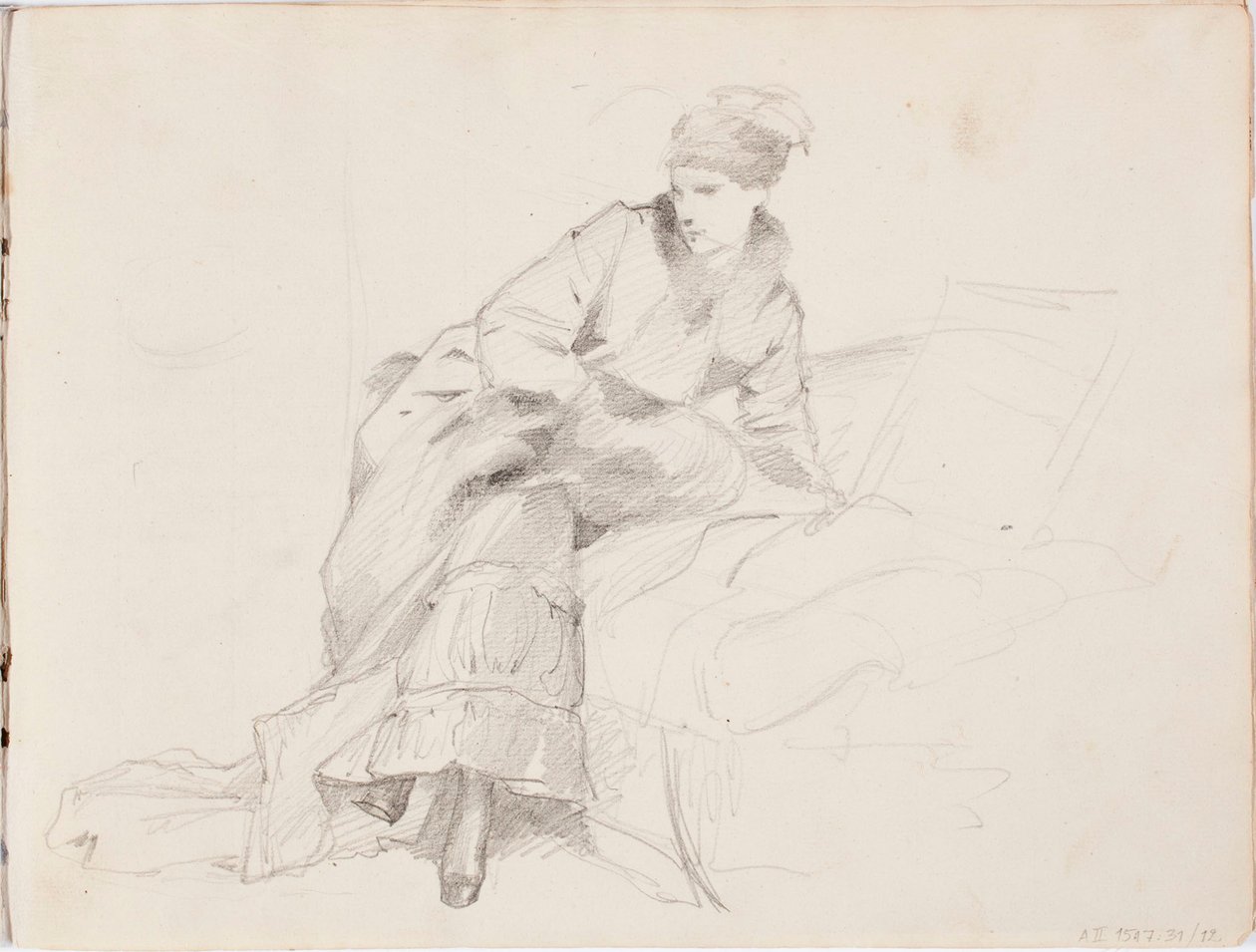 Senza titolo da Albert Edelfelt