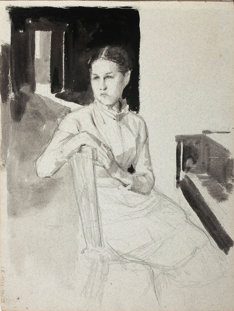 Senza titolo da Albert Edelfelt