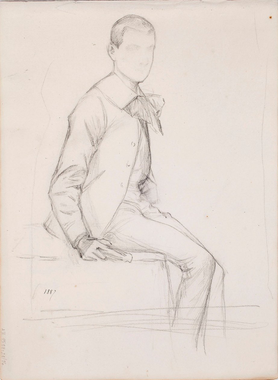 Senza titolo da Albert Edelfelt