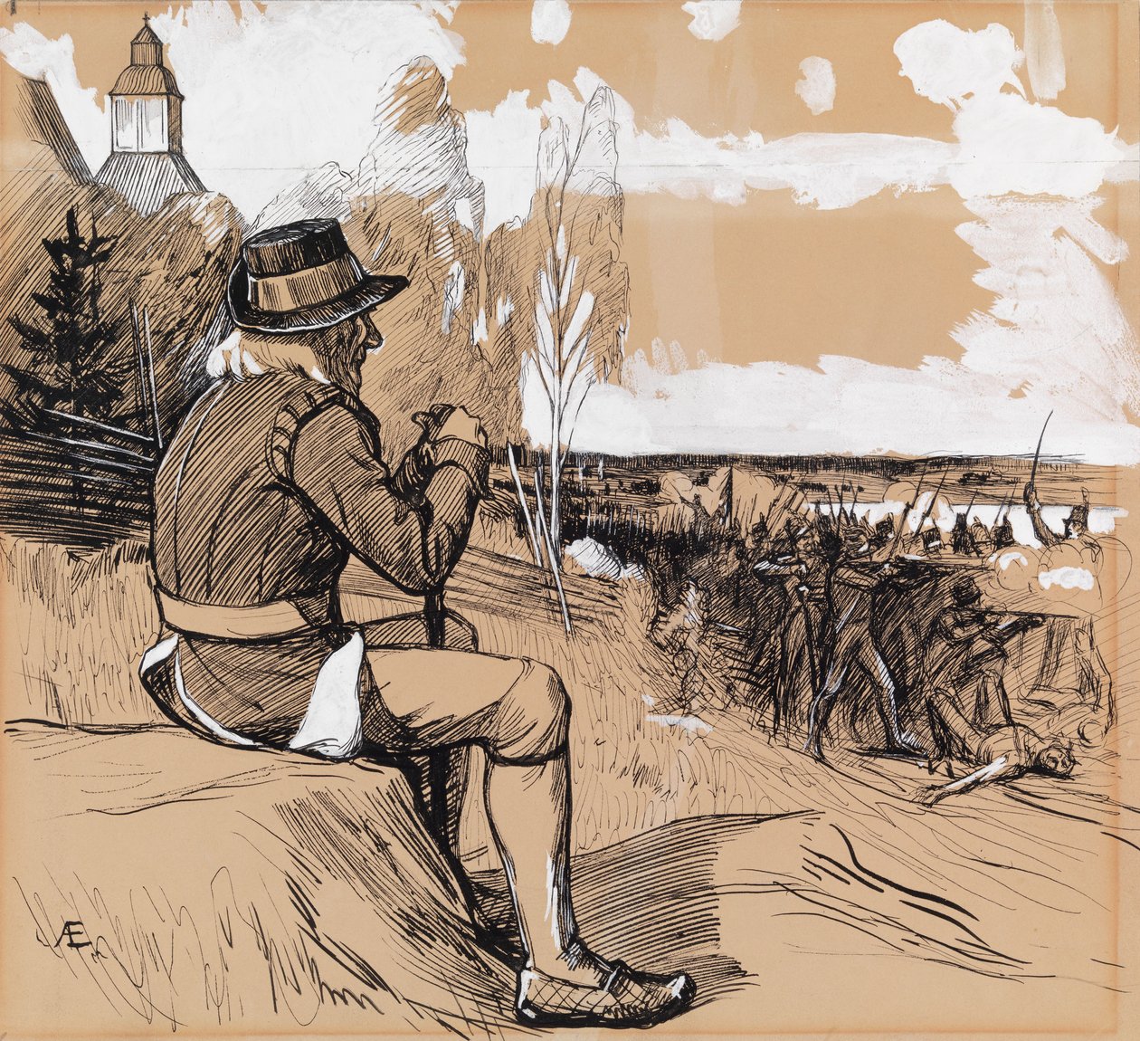 Senza titolo da Albert Edelfelt
