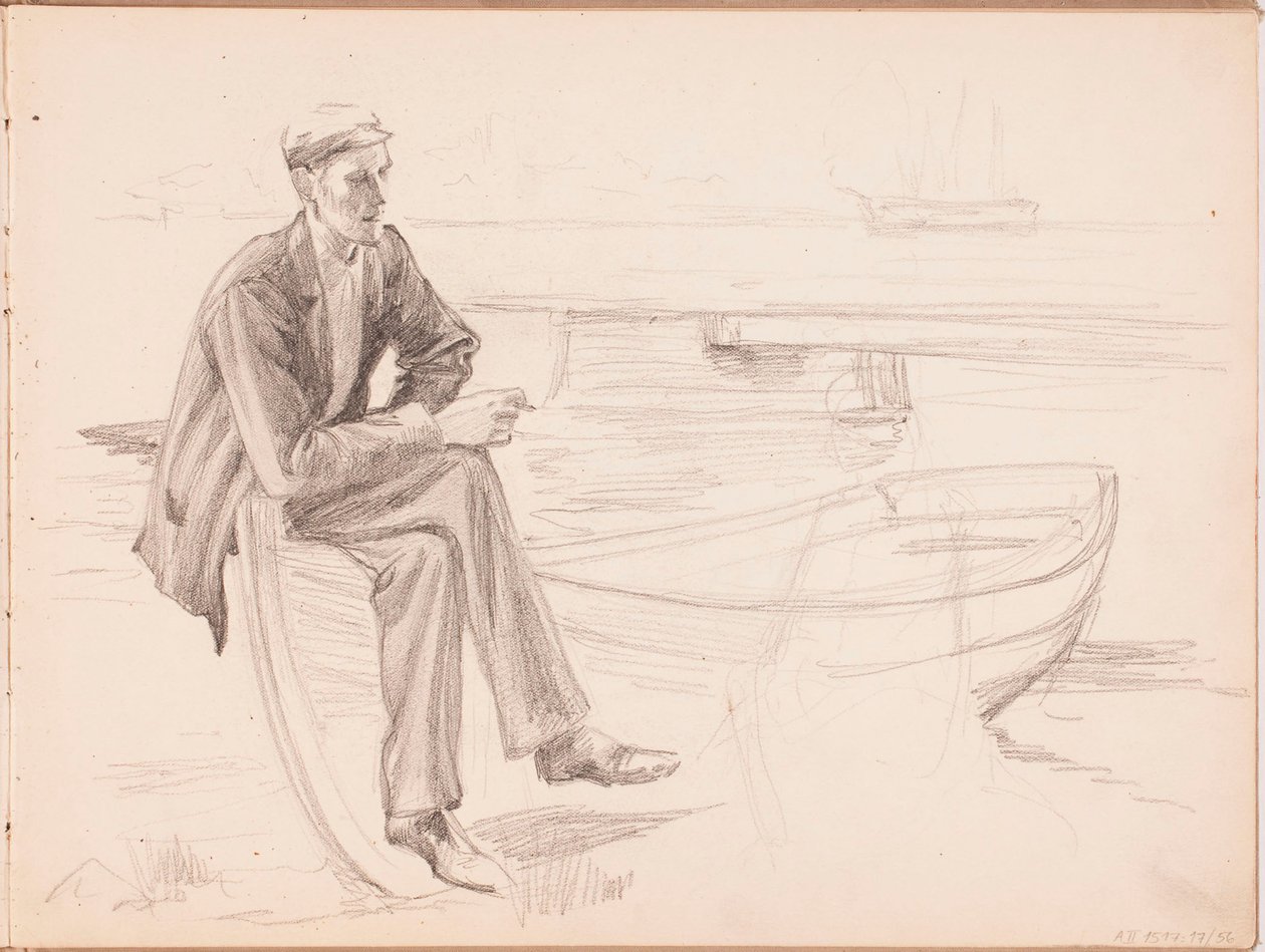Senza titolo da Albert Edelfelt