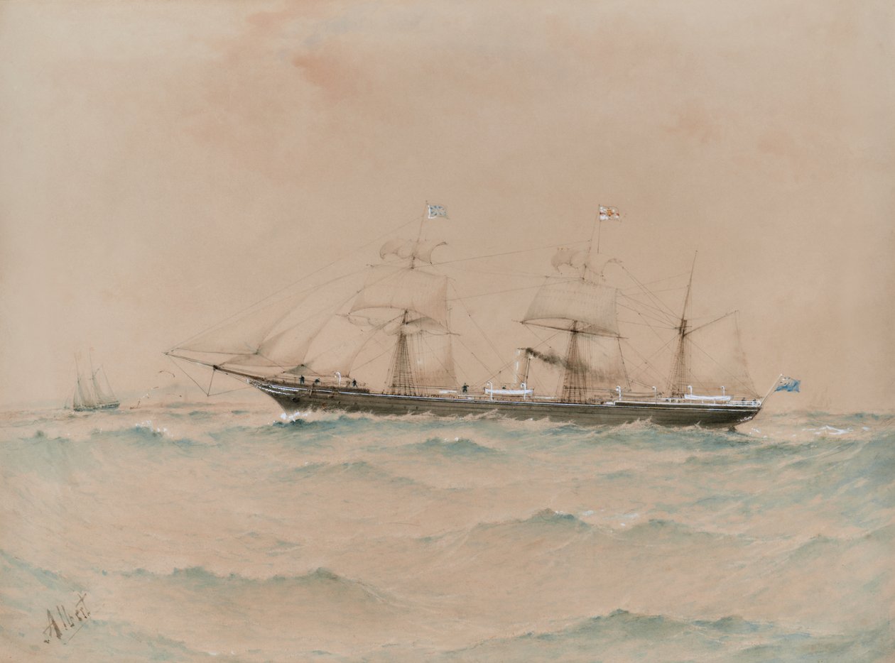 African Royal Mail Steamer, Lagos da Albert Ernest Markes