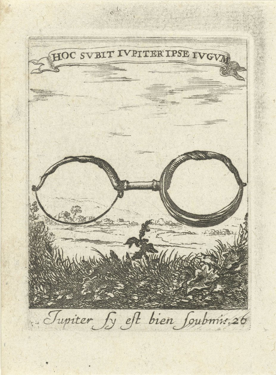 Paesaggio con giogo (Moraliserende liefdesemblemen, Devises et emblesmes d