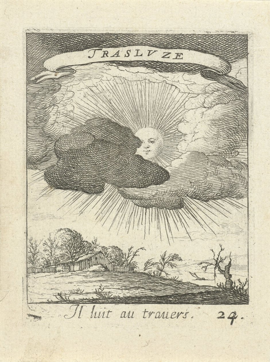 Sole dietro le nuvole (Emblemi d