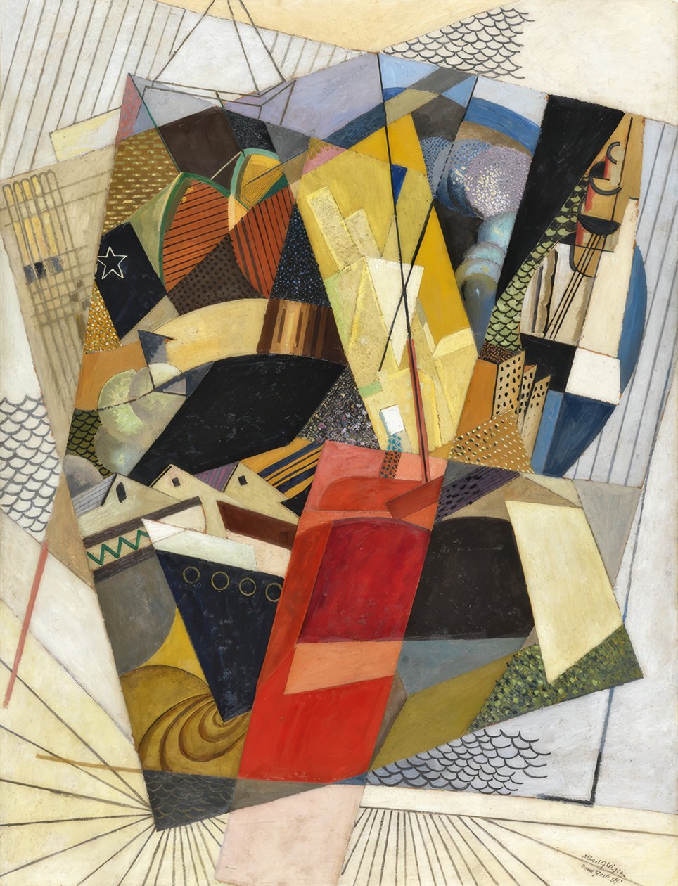 Nel porto da Albert Gleizes