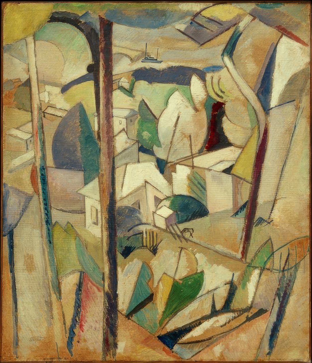 Paesaggio alle Bermuda da Albert Gleizes