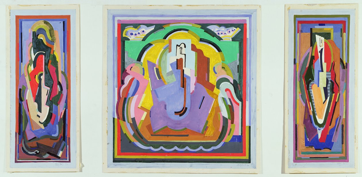 Studio per un trittico da Albert Gleizes