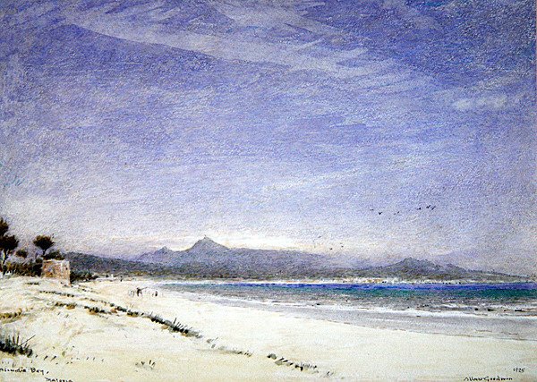 Baia di Alcudia, Maiorca da Albert Goodwin