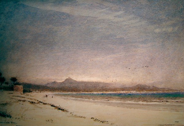 Baia di Alcudia, Maiorca da Albert Goodwin