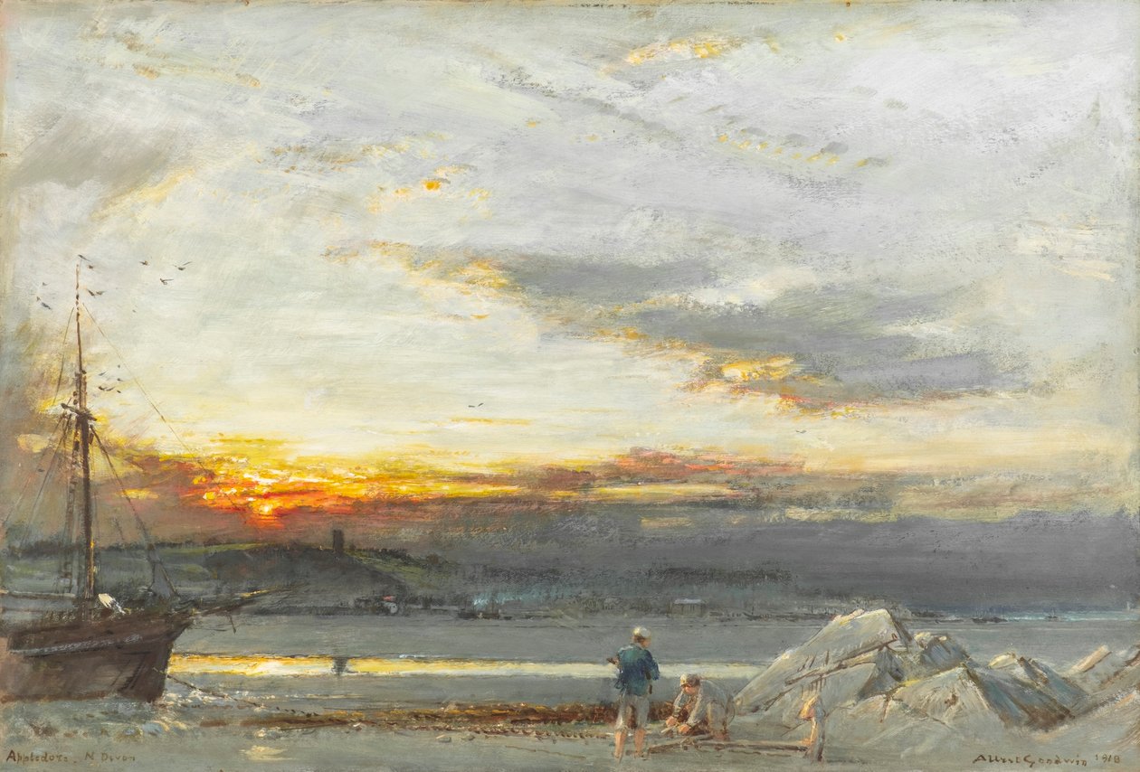Appledore, N Devon da Albert Goodwin