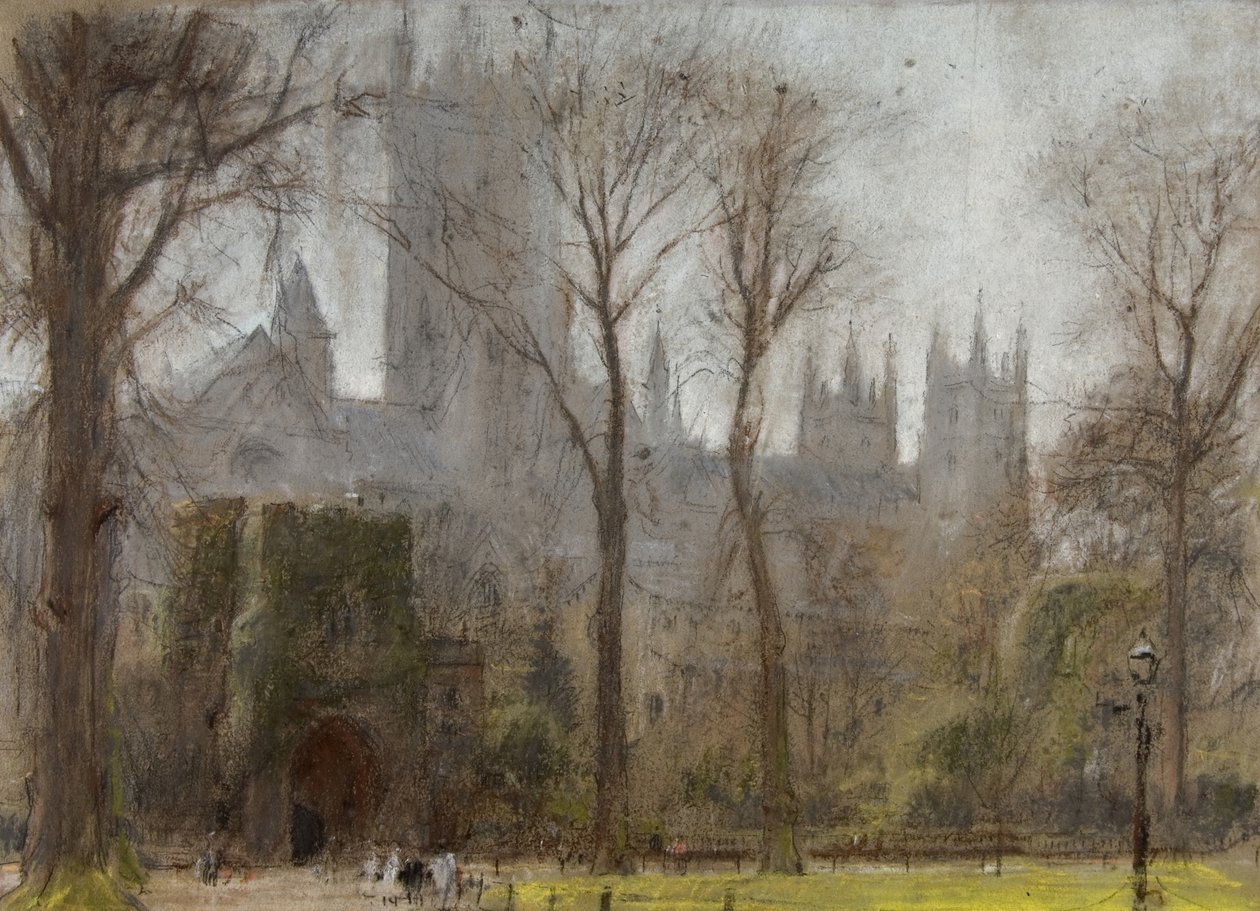 Canterbury, c.1860-c.1932 da Albert Goodwin