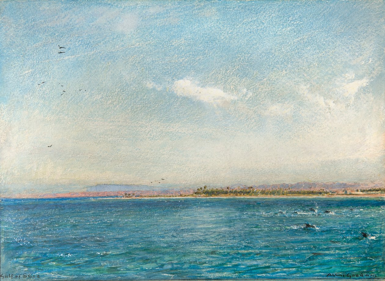 Golfo di Suez da Albert Goodwin