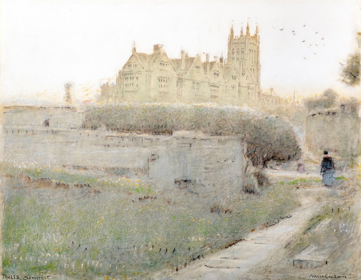 Mells, Somerset da Albert Goodwin