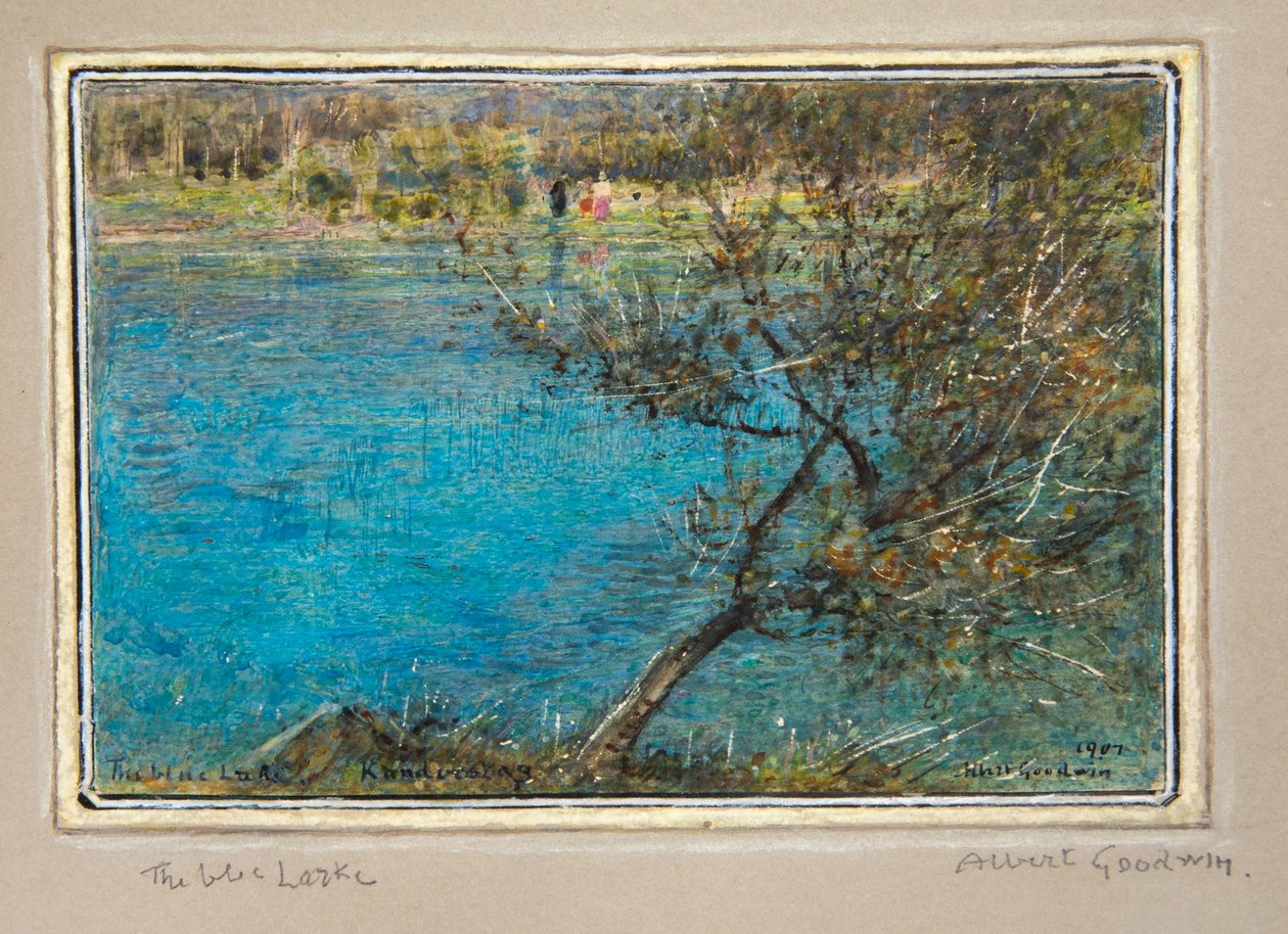 Il Lago Blu, Kanderstag da Albert Goodwin