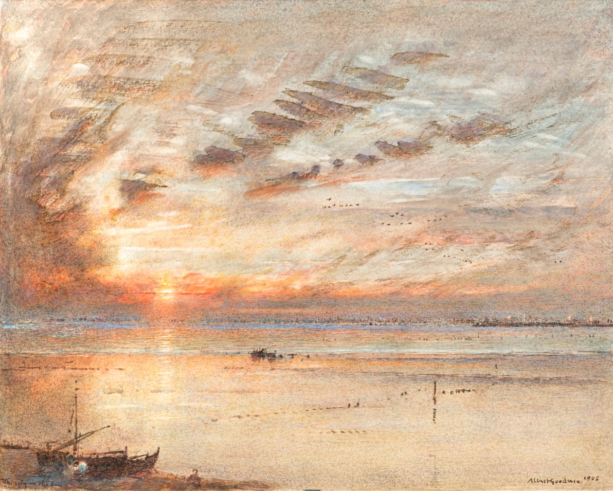 La Città nel Mare da Albert Goodwin