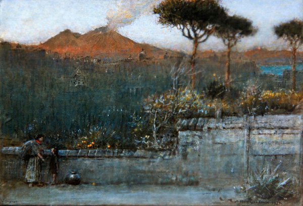 Vesuvio da Albert Goodwin