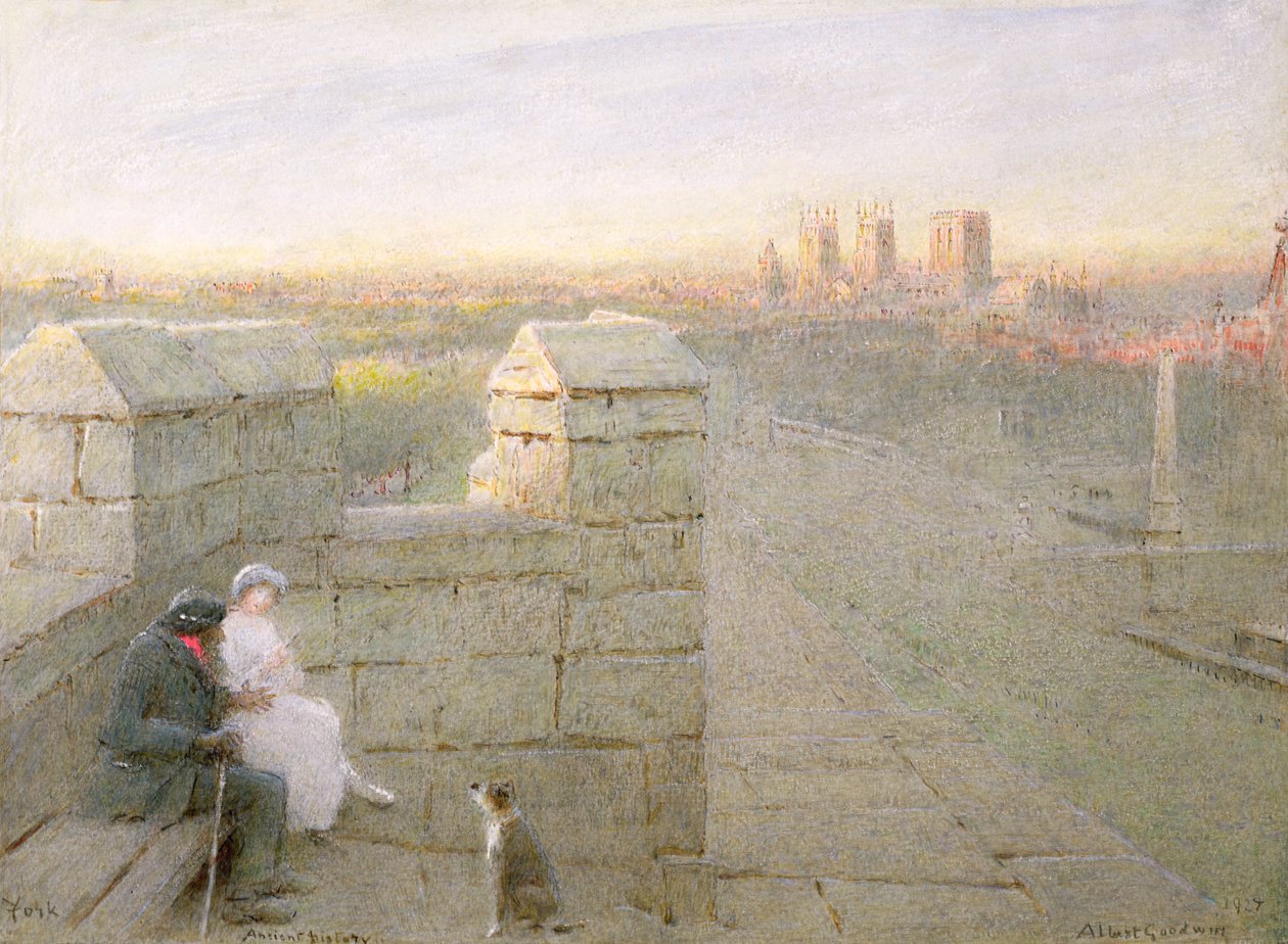 York: storia antica da Albert Goodwin