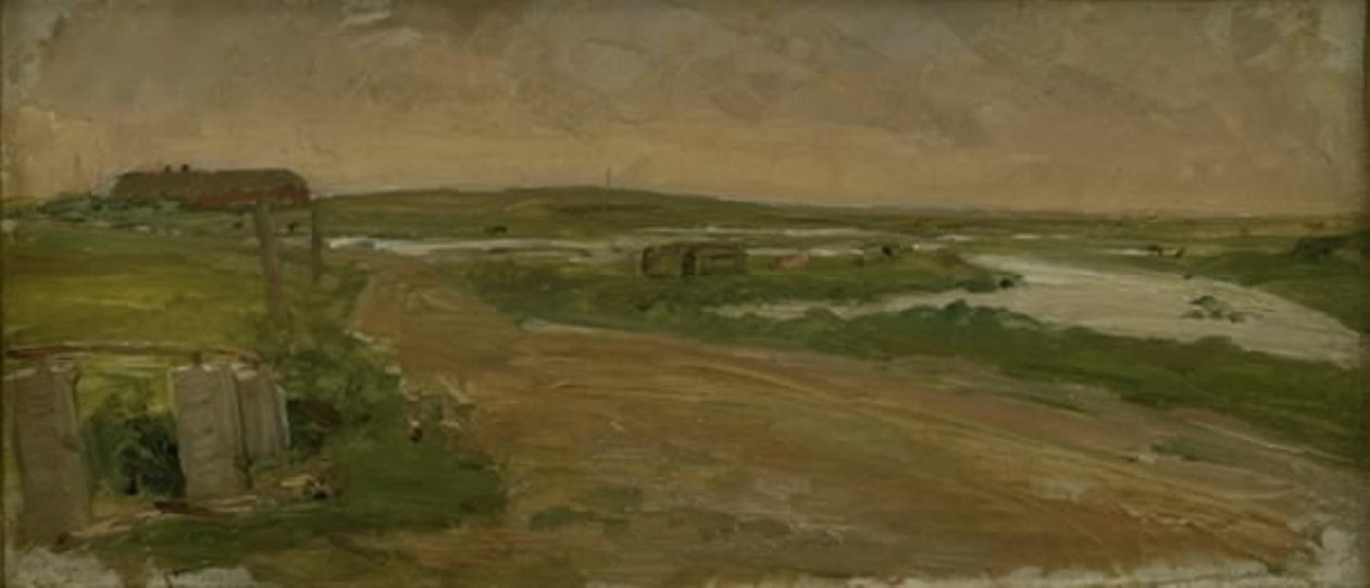 Paesaggio della Vestjylland. Holmsland da Albert Gottschalk