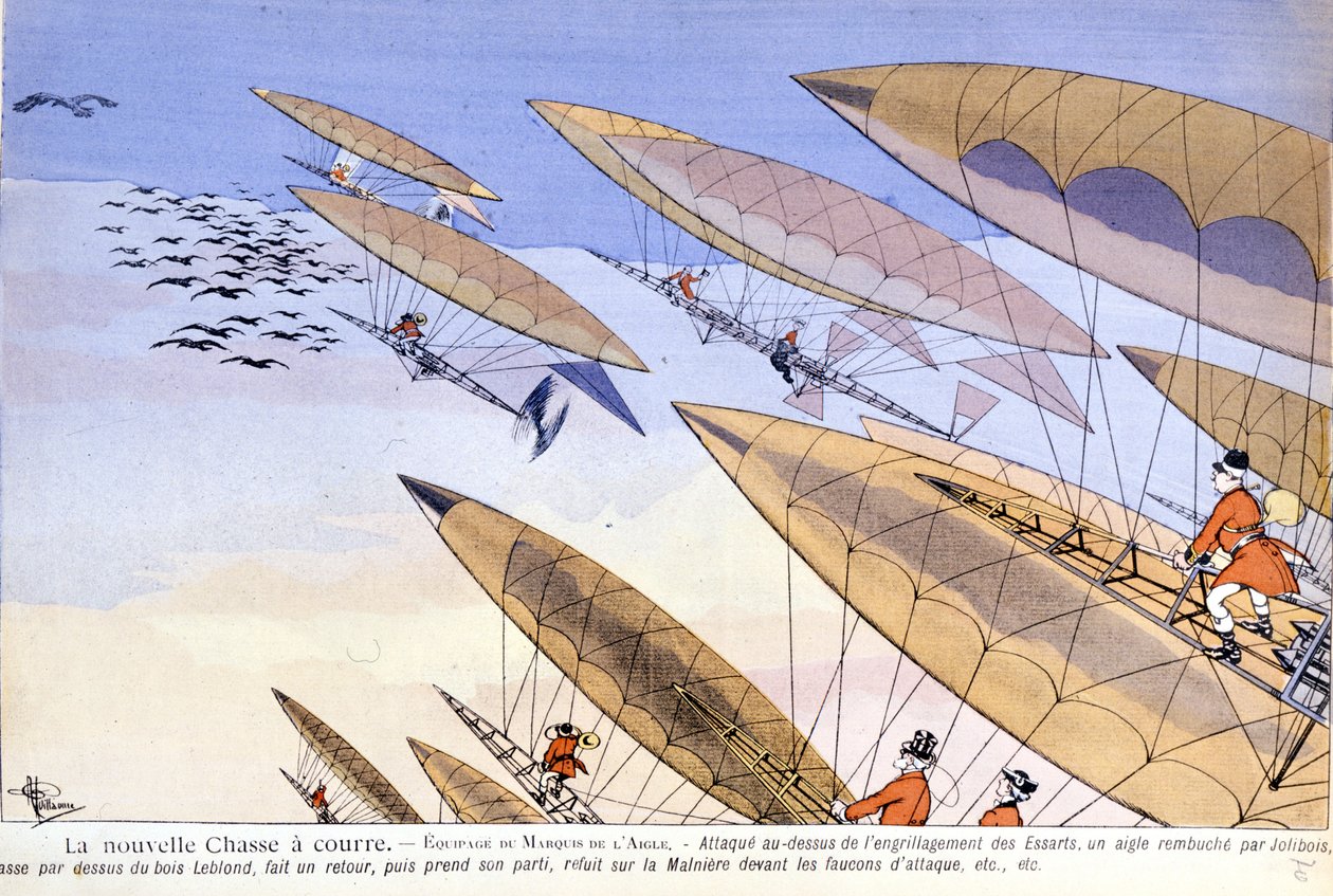 Caricatura di Albert Guillaume (1873-1942) in 