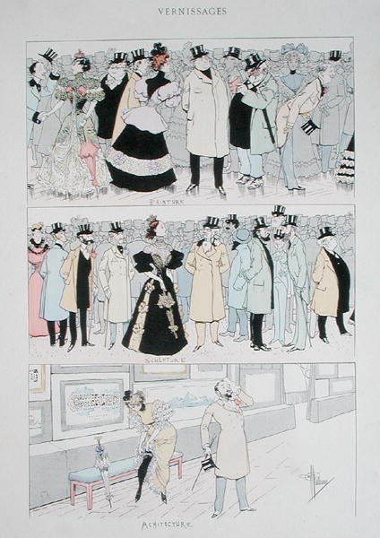 Aperture della galleria, c.1900 da Albert Guillaume
