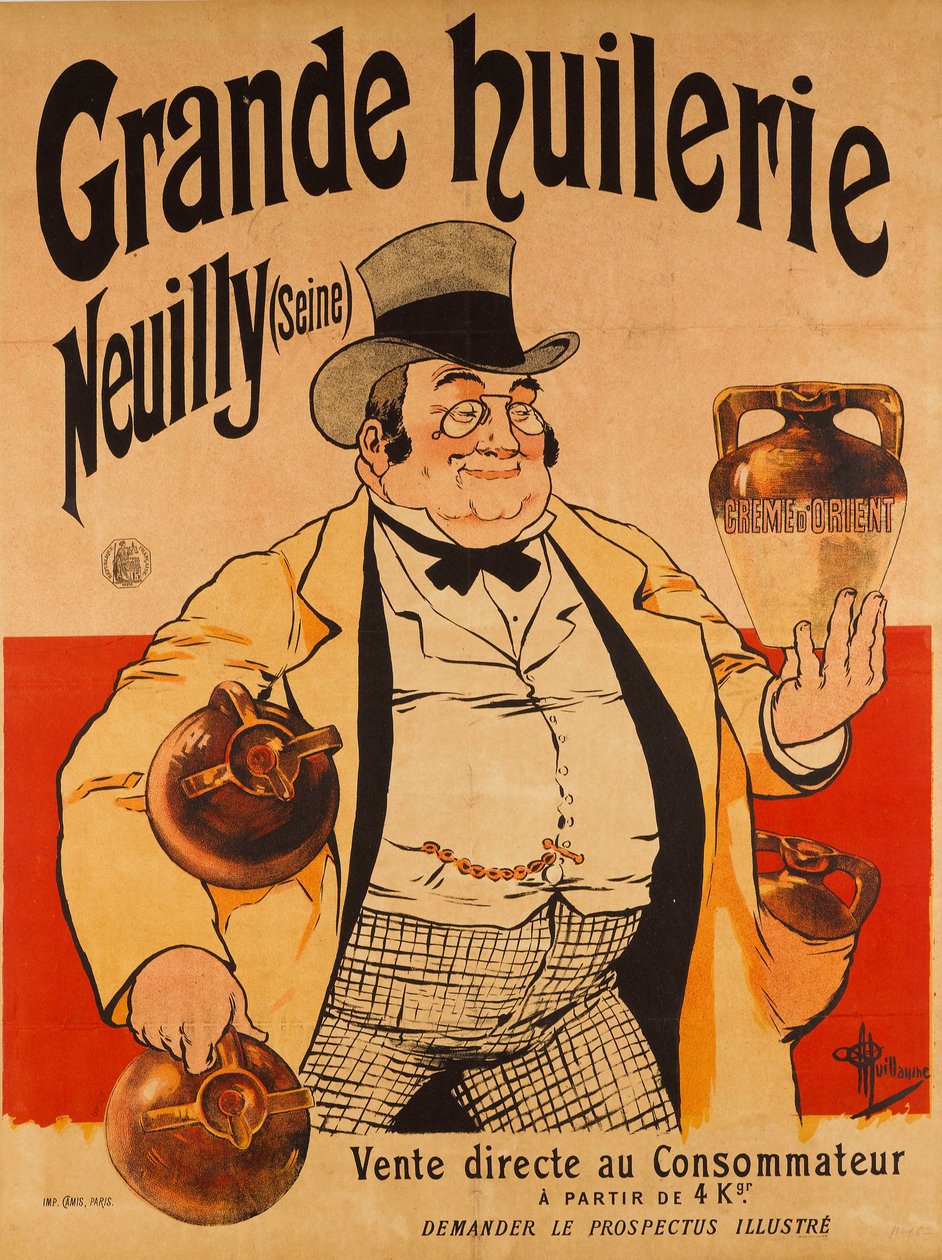 Grande huilerie - Neuilly Seine da Albert Guillaume