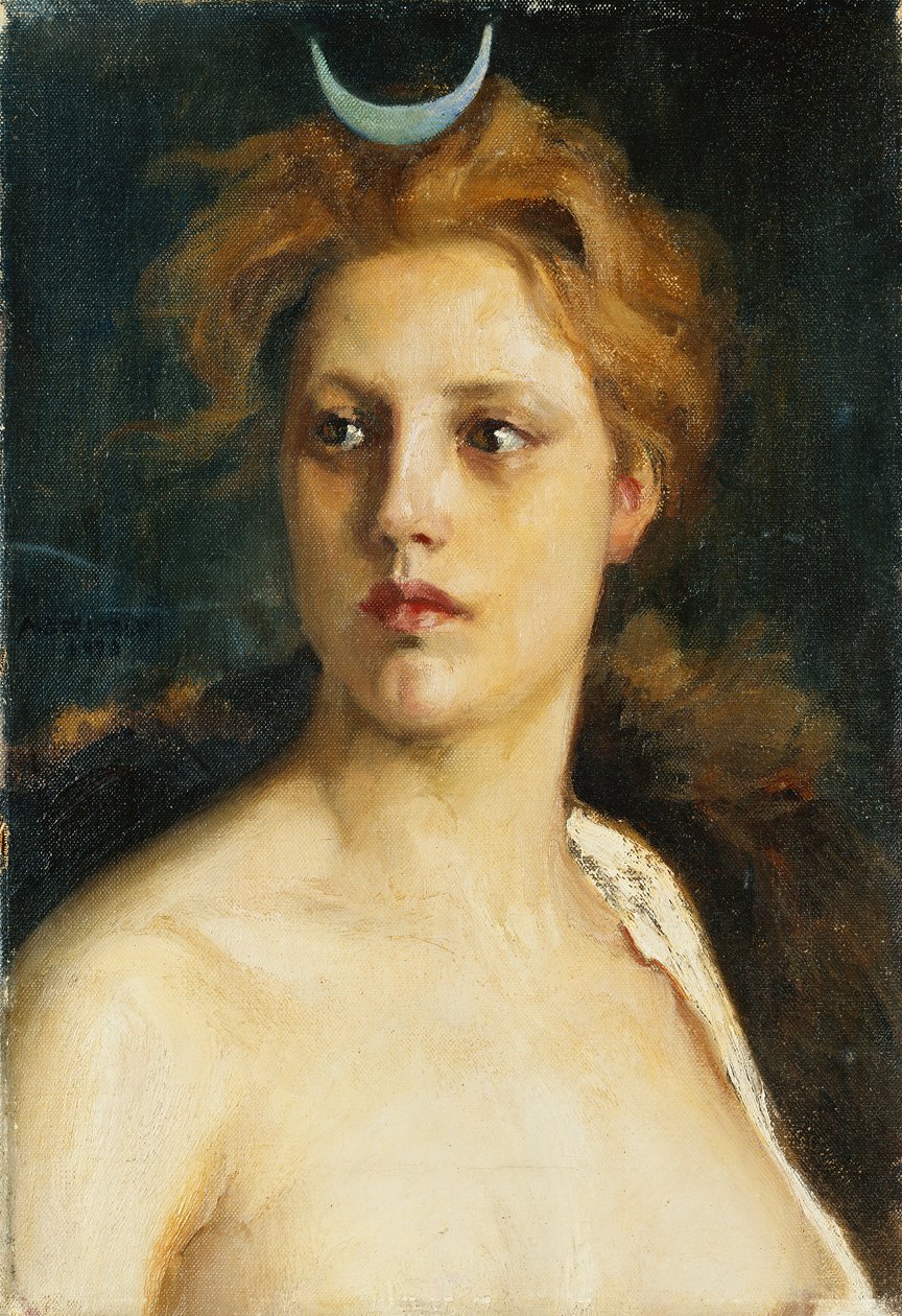 Diana da Albert Gustaf Aristides Edelfelt