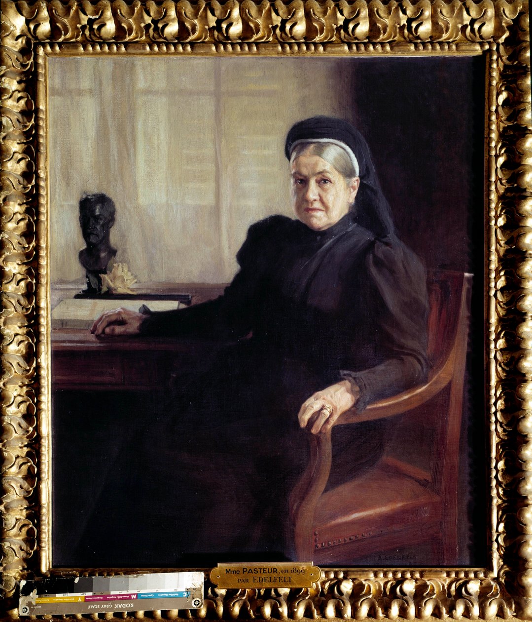Ritratto di Madame Pasteur da Albert Gustaf Aristides Edelfelt